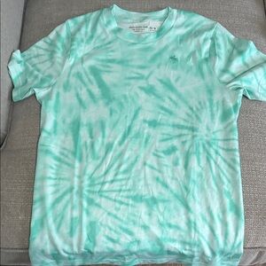 NWOT Abercrombie Kids Mint Tie-Dye TShirt